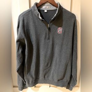 Peter Millar Stanford Perth Mélange Performance Quarter-Zip 100% cotton large